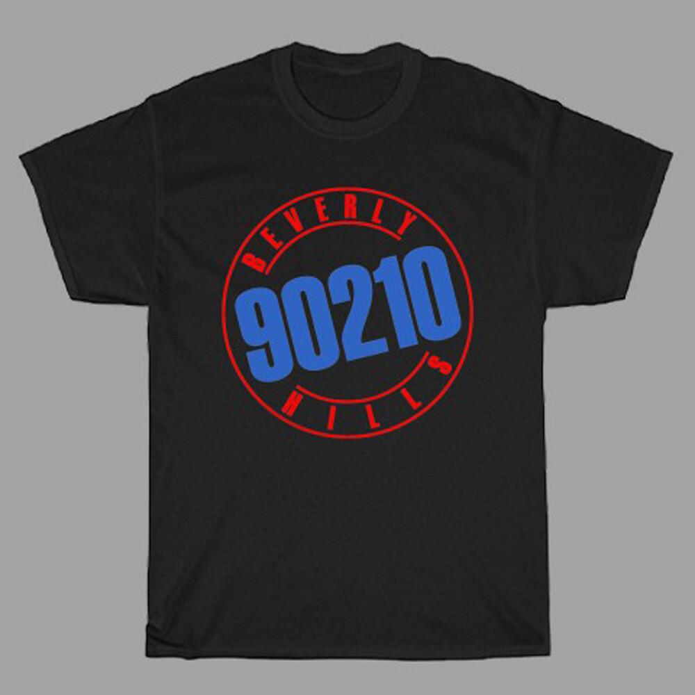 Beverly Hills 90210 80#039;s Retro Tv Show Men#039;s Black Size S to 3XL Unisex T-Shirt S
