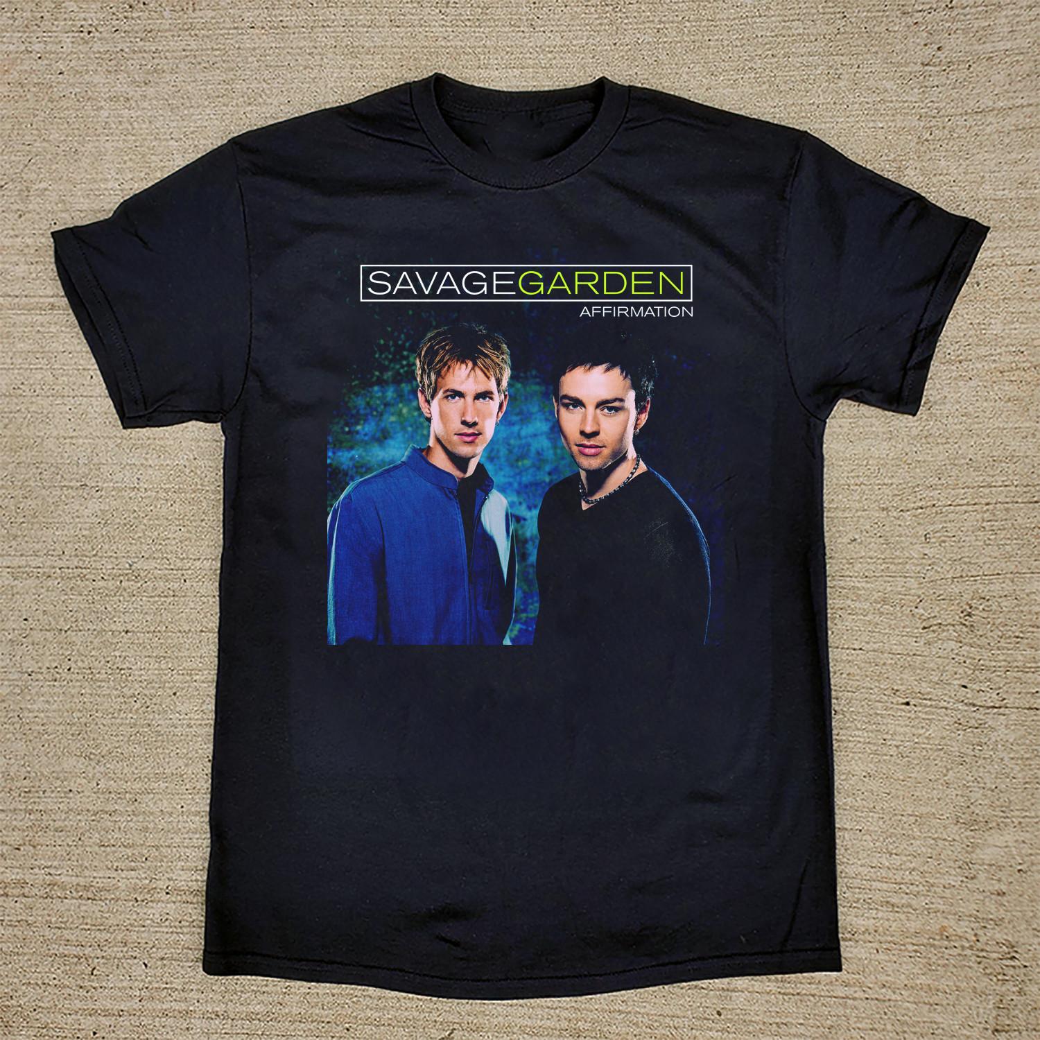 NEW Savage Garden Band Affirmation T Shirt Black All Size S-5Xl XXXXL