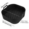 23Cm Xl Xxl Silicone Mold For Air Fryer For Ninja 180Cosori 5.5L/6L/6.1L Phi Series 2000 6.2L Na230 Air Fryer Accessories