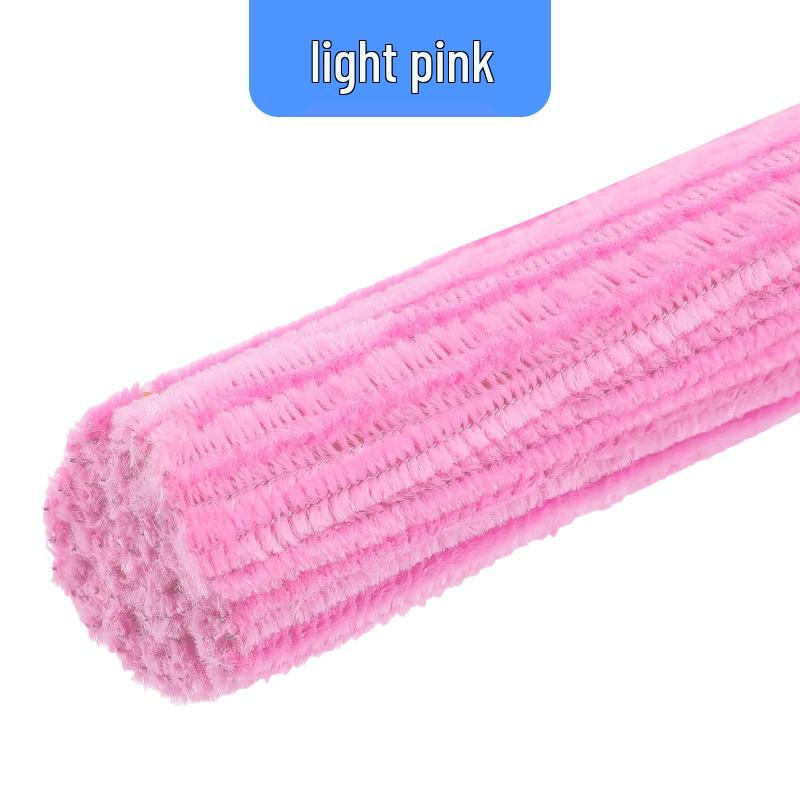 Handmade DIY Chenille Stem Fluff Flower Headband Ornament Material