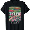 Tyler Texas TX Gül Bahçesi İhtişamı SD457 Tişört