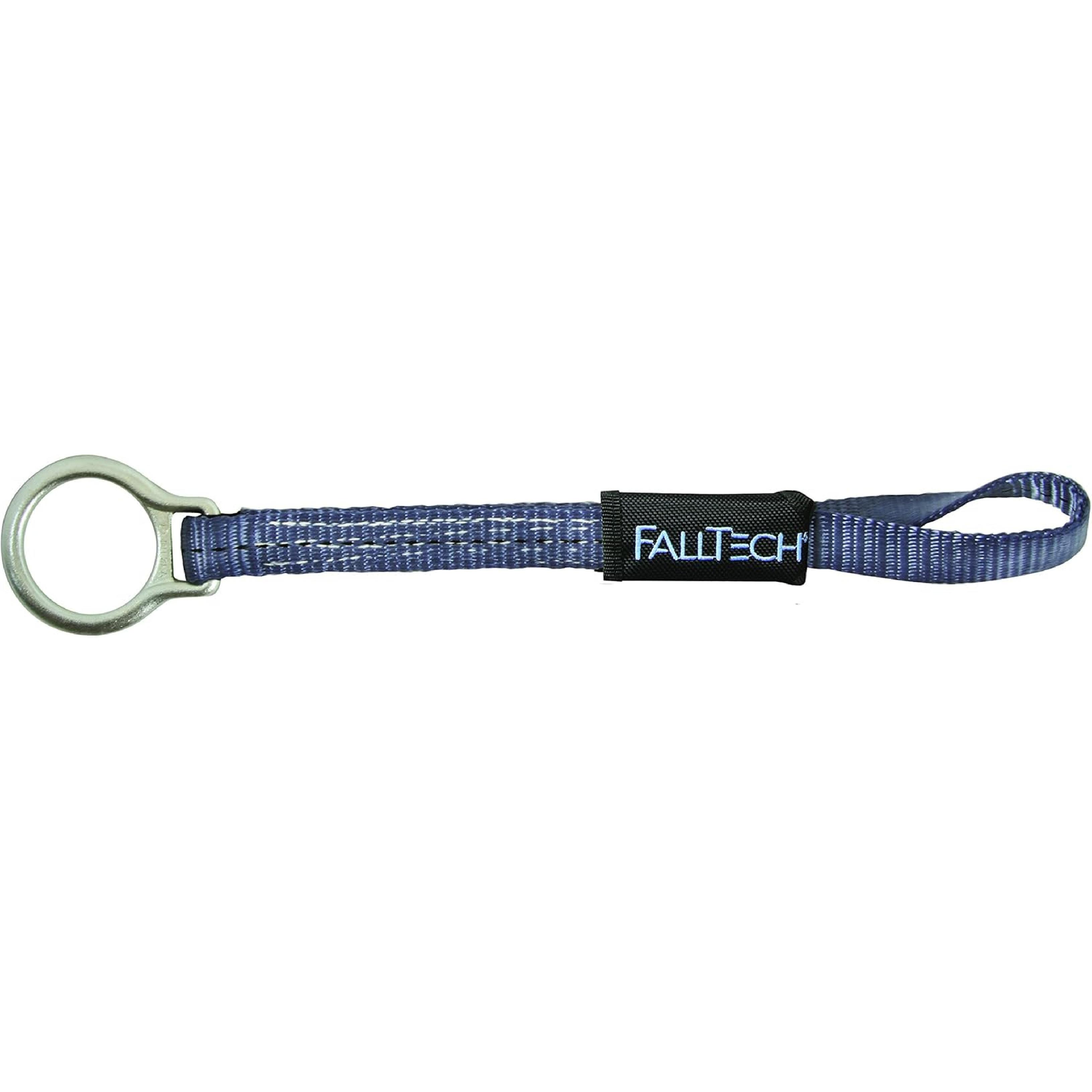FallTech 8366L D-Ring Extender - Web with Choking Loop and D-Ring, 18 , Blue