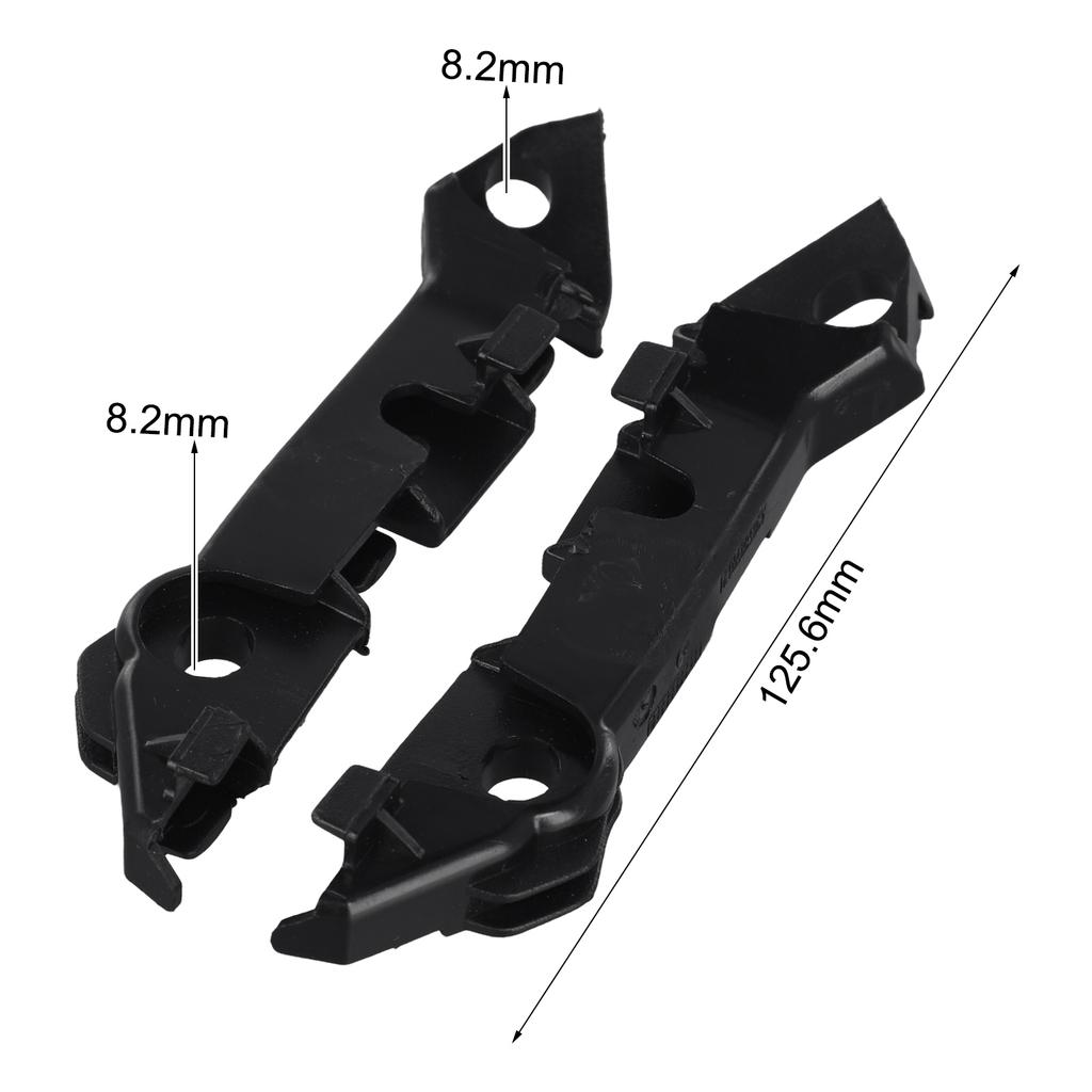 Bumper Side Cover Bracket Pair Fits For MERCEDES C Class W205 Front 2014