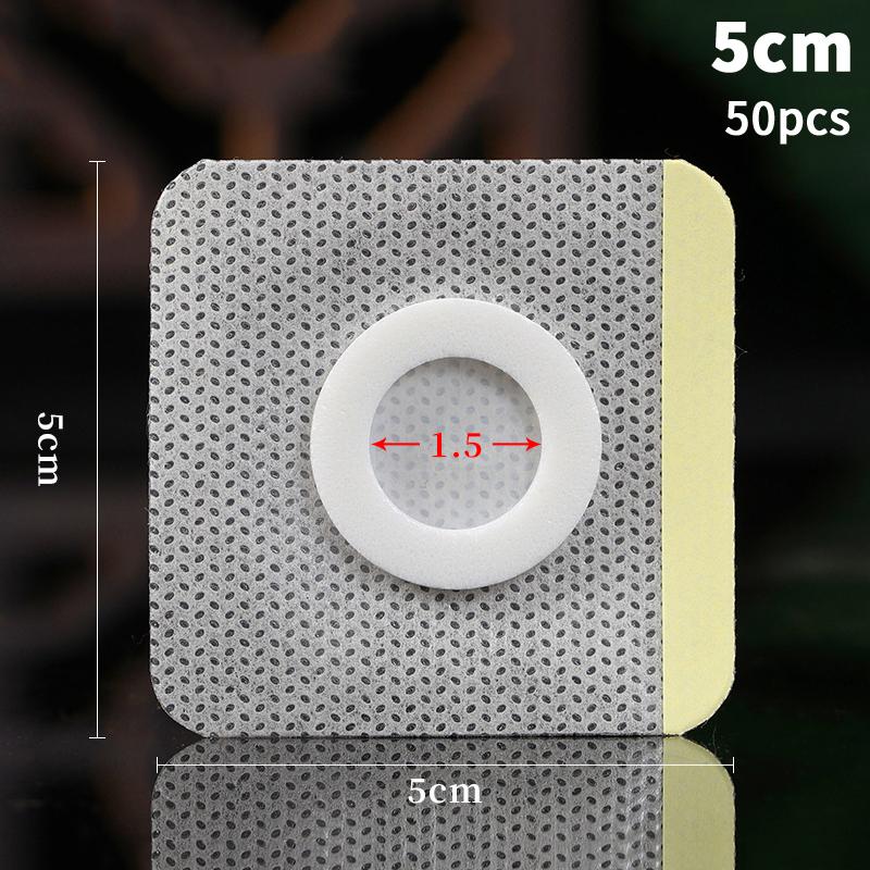 Einweg Rizinusöl Bauchnabel-Pflaster Selbstklebendes Nabel-Pflaster Einweg Spunlace-Tuch Rizinusöl-Pflaster Bauch-Aufkleber