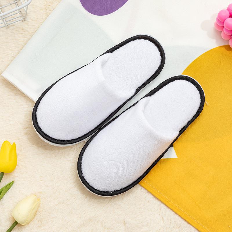 Children's Non-Slip Disposable Slippers for Hotel, Travel, and Home