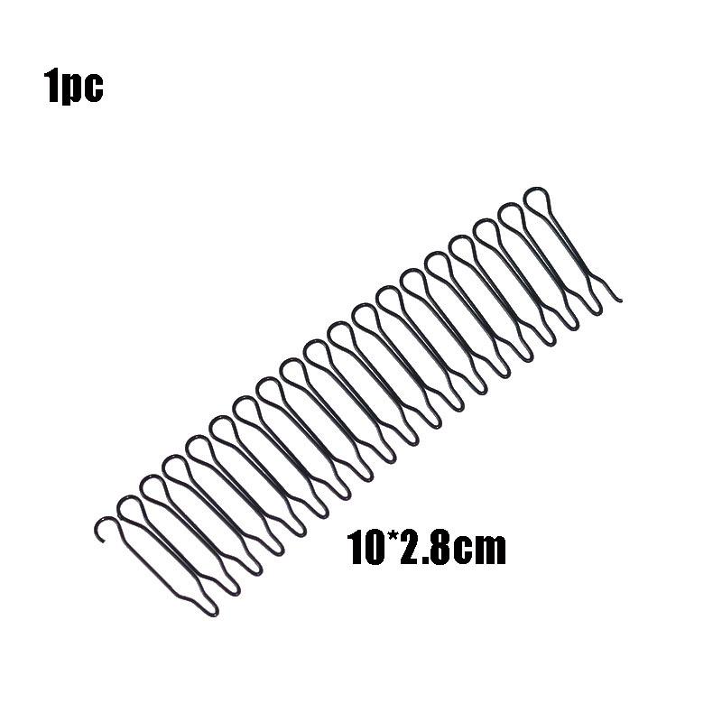 Clip Finitura Capelli Elastico Denti Pettine Invisibili Supporto Extra per Capelli Pettine Styling Capelli Donna Ragazza Forma a U Pettini Fissi