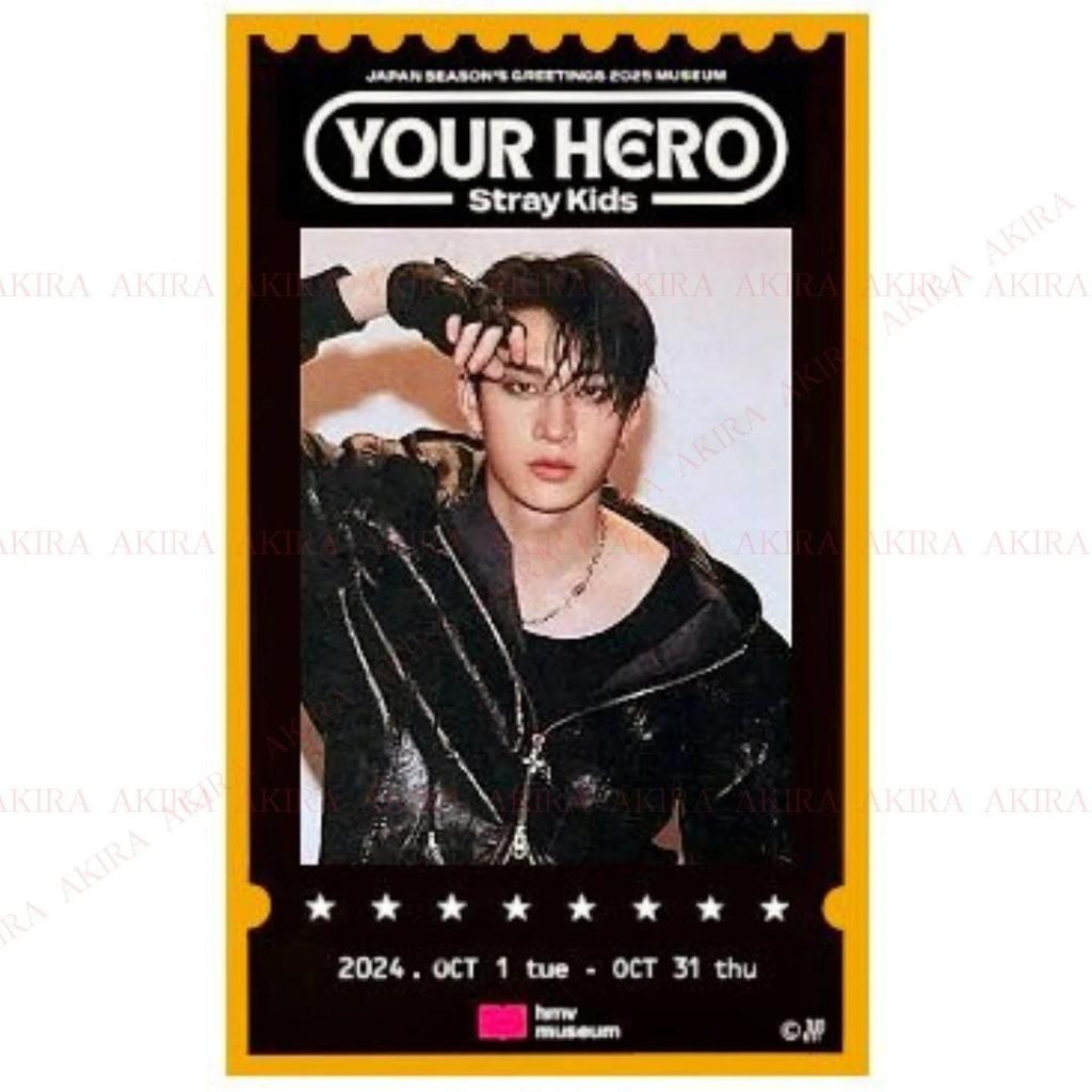 Stray Kids YOUR HERO JAPAN SEASON’S GREETINGS 2025 MUSEUM MD Photo Card