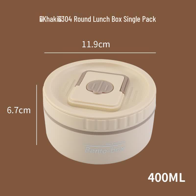 

Stainless Steel Round Bento Lunch Box