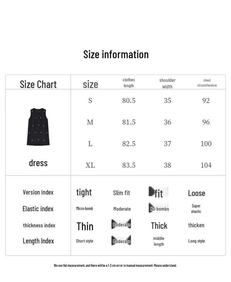 Herbstwasser Dame 2025 Frühling Ärmelloses Stickerei-Kleid mit Schleife