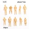 10/20/100pcs 1:75/1:50/1:42/1:30/1:25 Scale Model Building People Figures