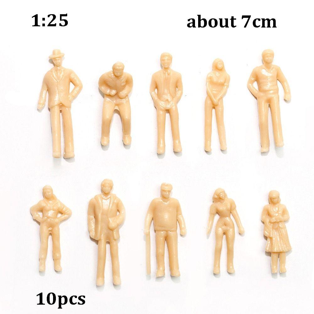 10/20/100pcs 1:75/1:50/1:42/1:30/1:25 Scale Model Building People Figures