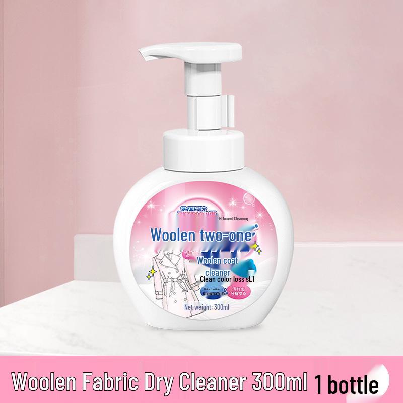 Mu Zhi He Безводное средство для чистки шерсти и кашемира Удаление пятен