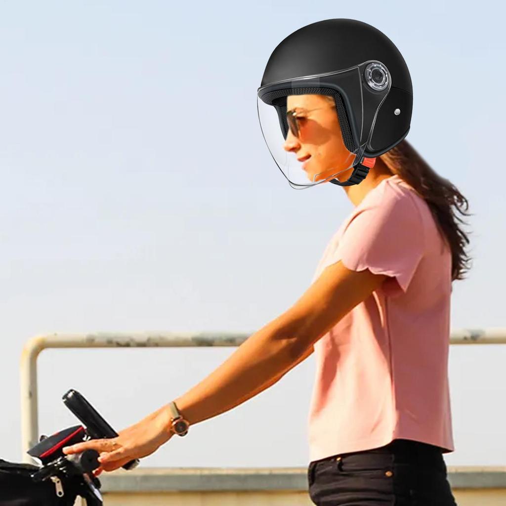 Hat For Motorcycle Motorcycle Safety Hat Warm Safe Device Comfortable Headwear For Women Travel Road Trip Adults Men Riding