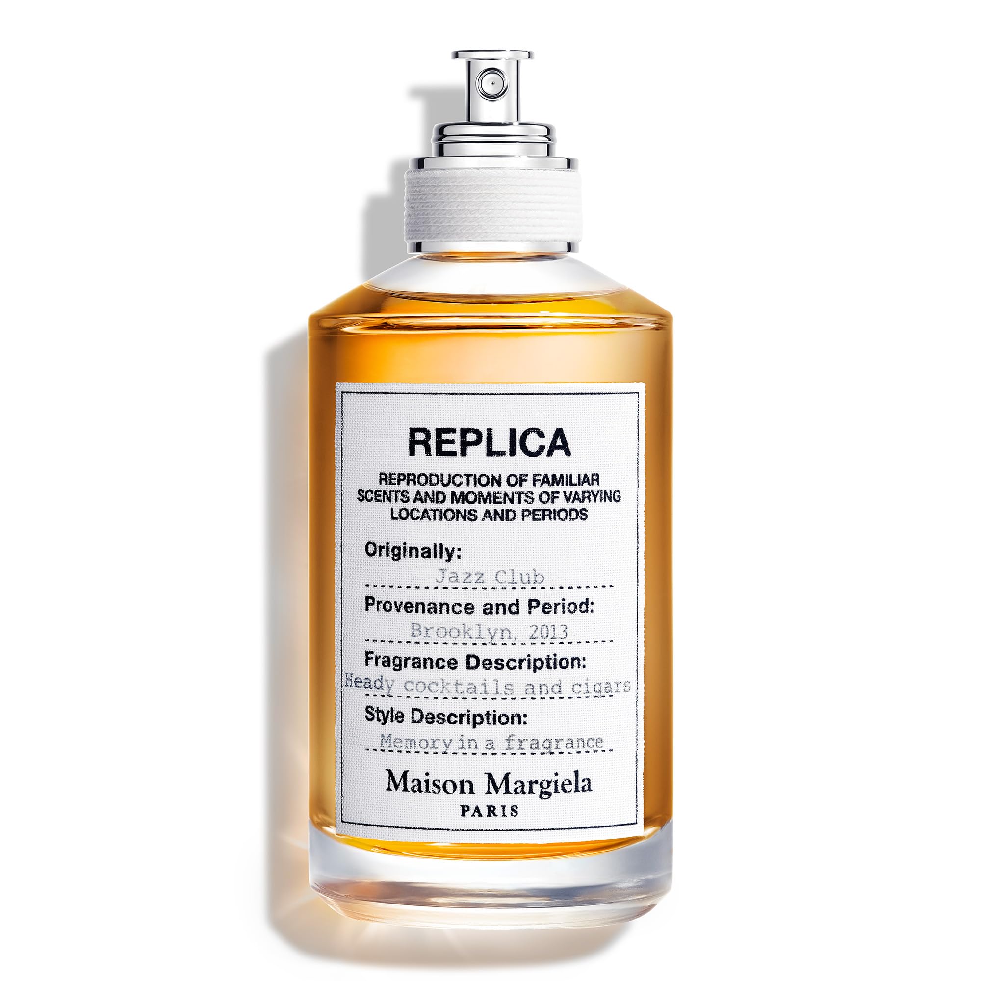 

Maison Margiela - REPLICA - Jazz Club Eau de Toilette - Warm & Spicy Scent - With Vanilla, Rum Accord, & Tobacco 3.4 oz/ 100 mL
