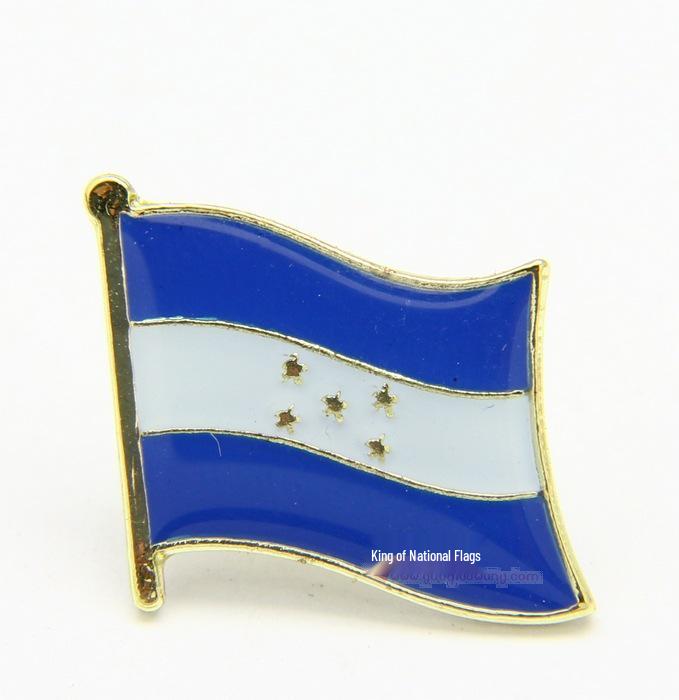 World Flags Enamel Lapel Pin - UK & US Iron Brooch with Drip Glue and Baking Paint Finish.