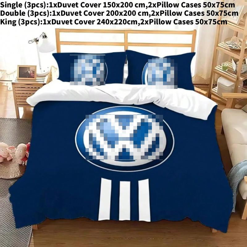 

Pattern Digital Printed Duvet Cover Pillowcase Set Bedding Bedroom 150x200cm