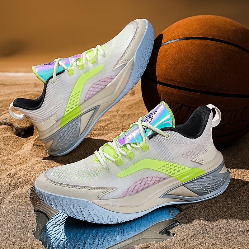 Air Raid 11 Basketball Shoes Actual Combat Friction Sound Kobe Basketball Sports Shoes Wear-resistant Shock Absorption Non-slip Blue Ball Shoes Men