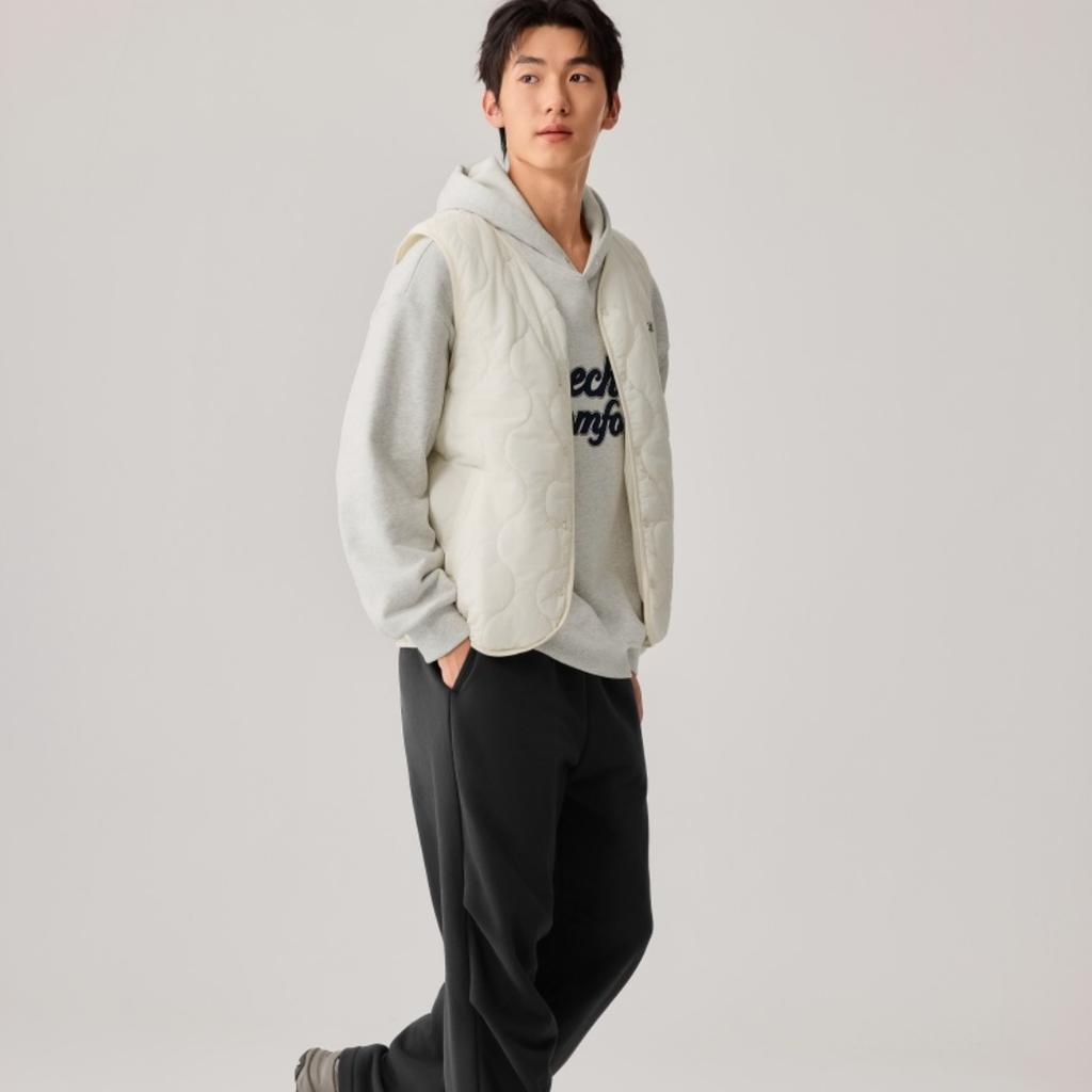 Skechers Loose Fit Solid Color Breathable Casual Pants Men Bottoms P325M147-0018