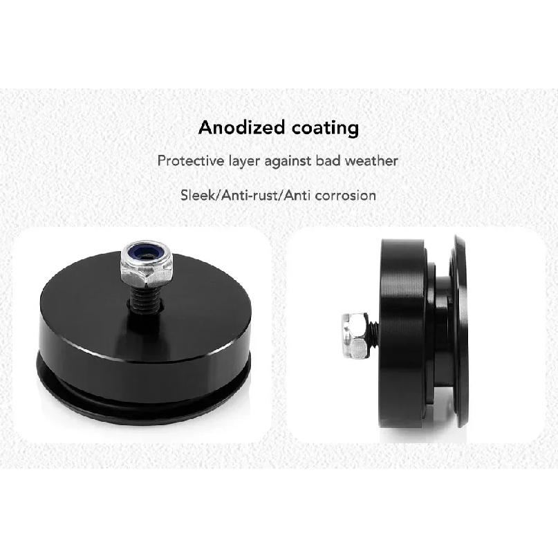 1 Set Kit Eliminazione Tergicristallo Posteriore Auto in Alluminio Tappo Universale Accessori Auto