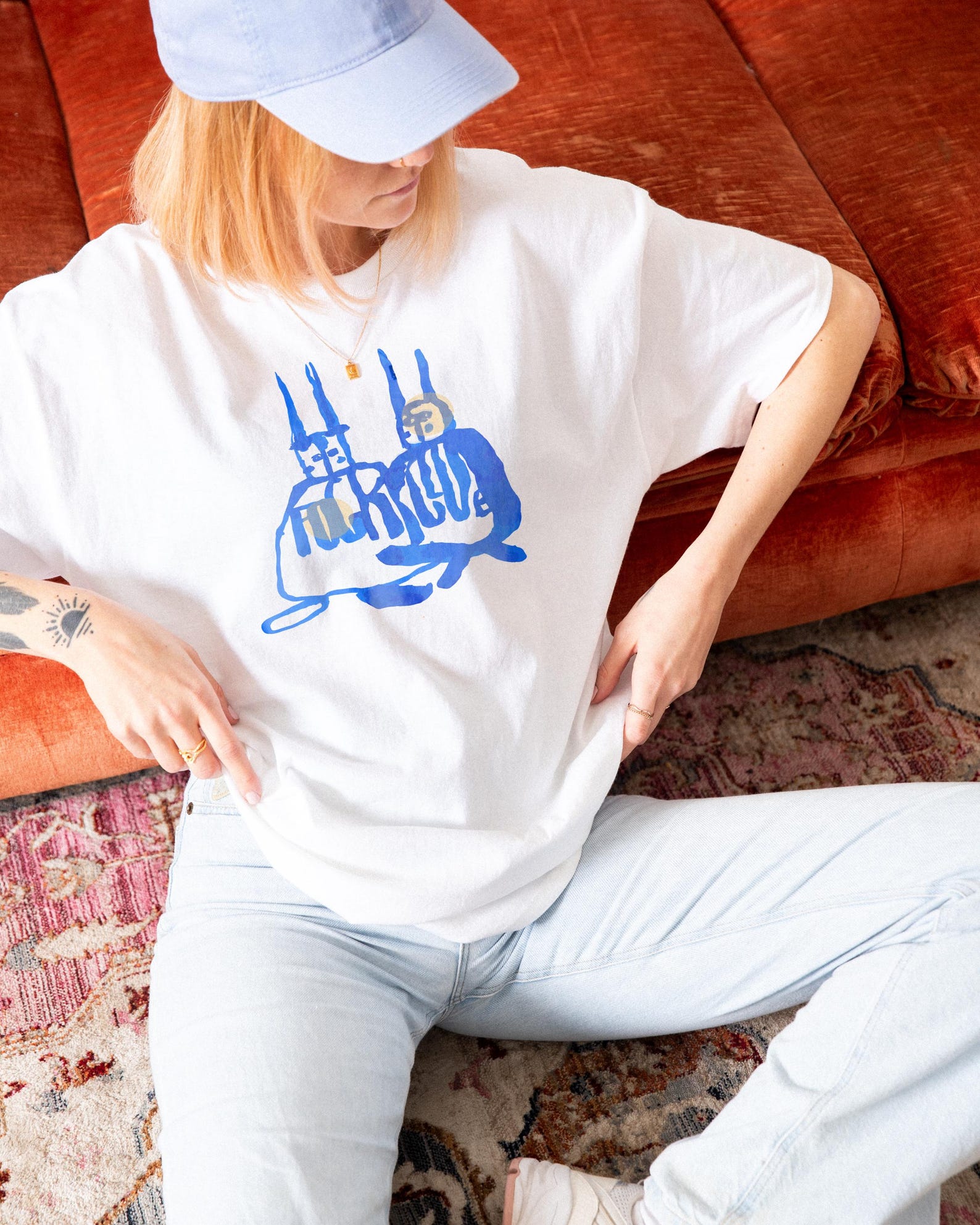Amis Bleus T-shirt XL