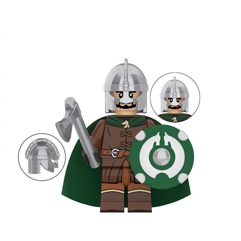 Medieval Cavalry Guard Assembling Building Blocks Minifigure Toy