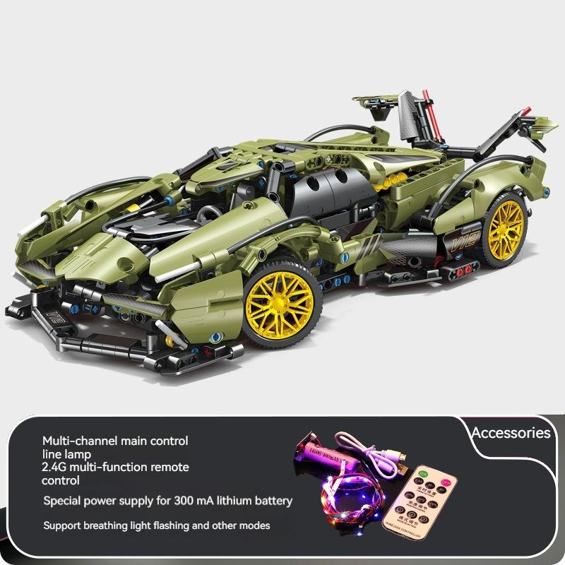 Technical Building Blocks 1400PCS Model Racing Sport Car City Mechanical Speed Vehicle Supercar Brick Puzzle Toys Kid Adult Gift