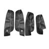 For VW Tiguan 2017 2018  4pcs Microfiber Leather Interior Door Panels Guards / Door Armrest Panel Cover Protective Trim