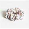 5pcs/set Elastic Floral Fabric Headbands Vintage Floral Ponytail Holder Scrunchie Hair Ties  Daily