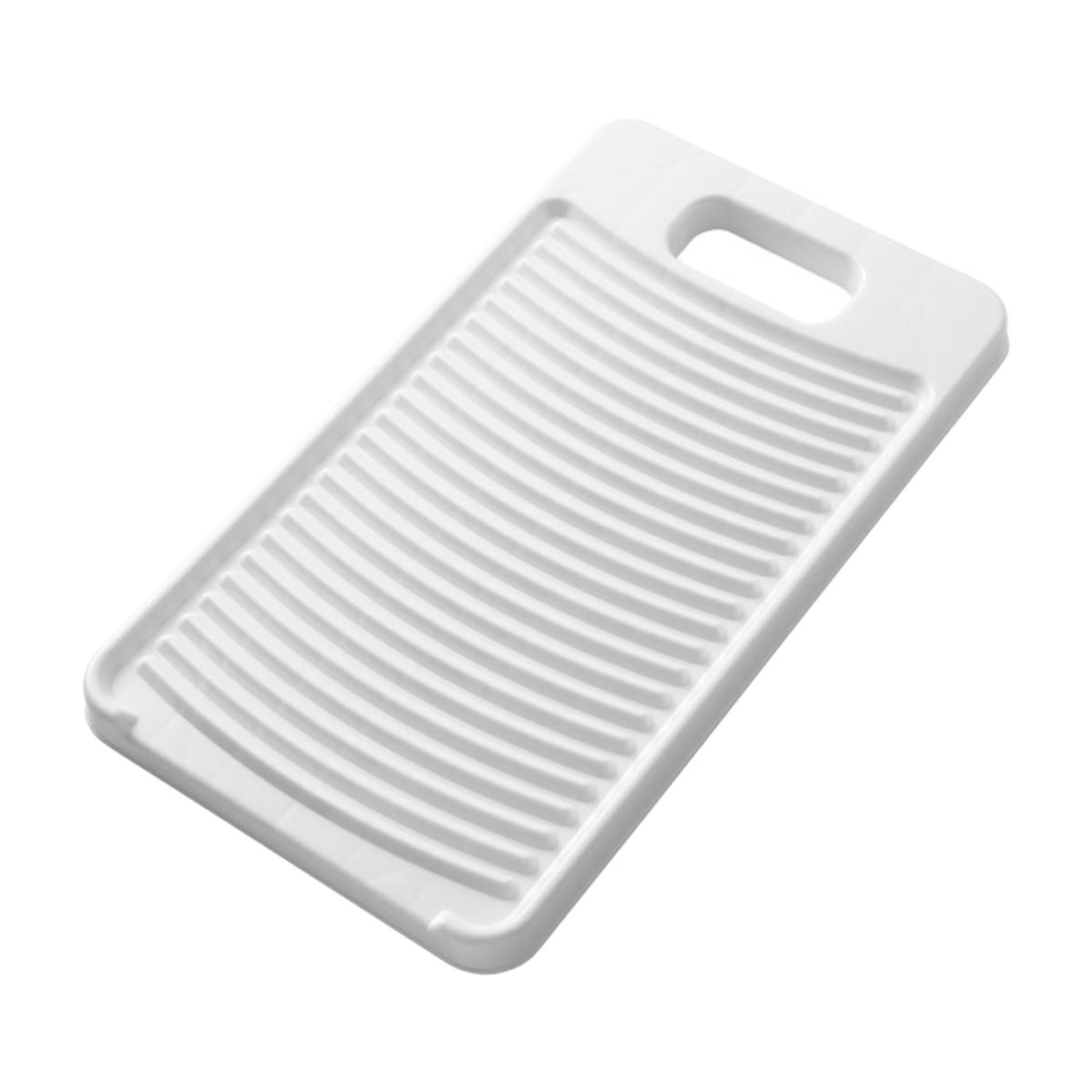 

Практичная и простая в использовании пластиковая прочная нескользящая доска для чистки белья для удаления грязи для стирки в общежитии белый