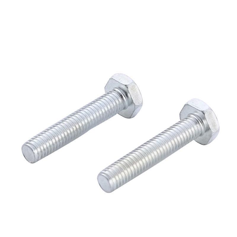 M3-M64 Huimei 4.8 Grade Galvanized Iron External Hex Bolt with Recessed Head