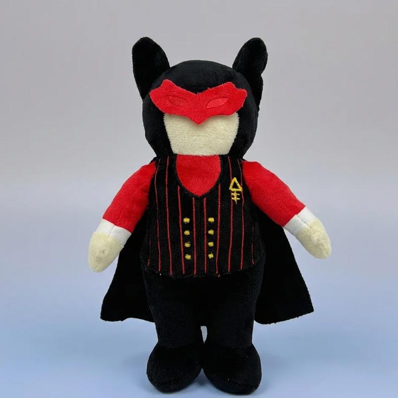 

Новые плюшевые игрушки Nosferatu из игры Forsaken Изысканные игровые аксессуары Коллекция для фанатов Декоративное украшение Персонаж Роль Подарки для друга чёрный