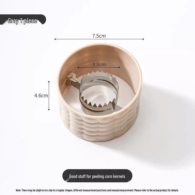 Manueller Maisentkerner und Drescher aus Edelstahl für frischen Mais