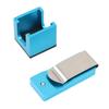 Billiard Chalk Holder Aluminum Universal Dry Oil Pool Cue Chalk Holder Billiard Accessories Blue