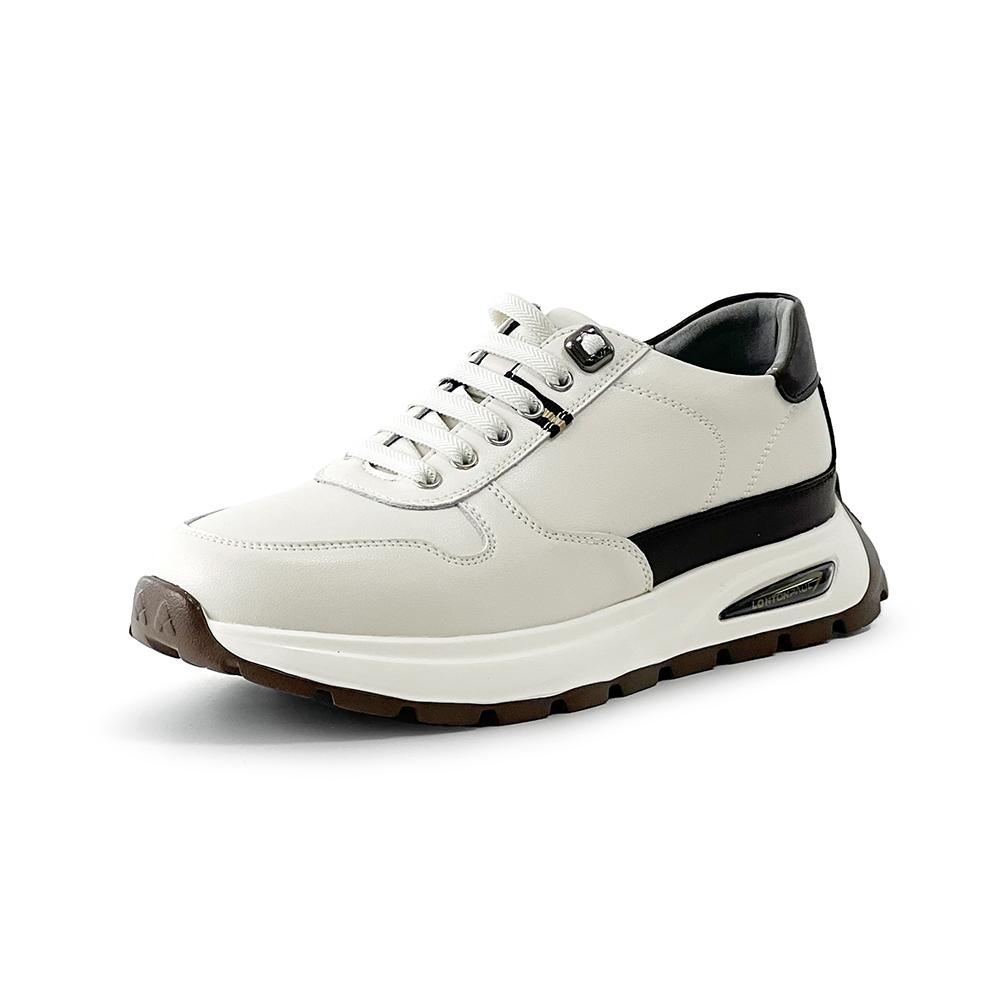 Henlymain Genuine Cowhide F1 Height-Increasing Men'S Sneakers (H25Fojmc302)