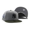Trendy Color Brim New York Yankees MLB 1998 WORLD SERIES GREY BRIM NEW ERA NEW YORK YANKEES Hat 5950 Side Patch Sz8 [Used]