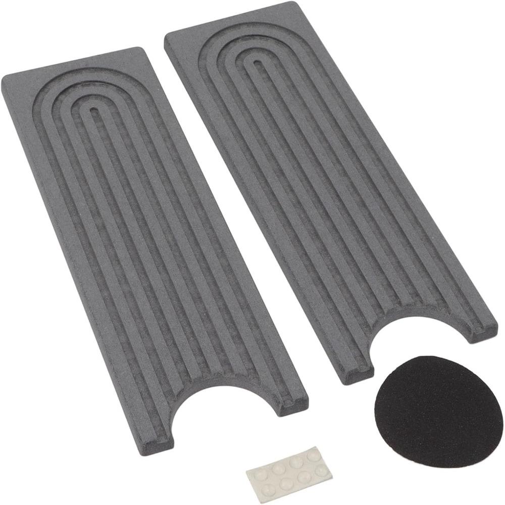 3pcs Fast Drying Faucet Mat Diatomite Stone Drying Mat Diatomite Faucet Mat For Kitchen Sink