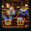 Double-sided Christmas Neon Sign USB-powered Festive Ambient Board Acrylic LED Lamp  Influencers