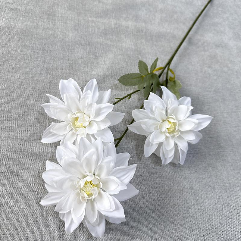 Artificial Flower Dahlia Wedding Hotel Restaurant Desktop Decoration Ornament