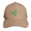 Bird Flying In the Sky Next To the Sun Baseball Cap Adjustable Buckle Closure Moisture Wicking Quick Dry Curved Brim Classic Fit