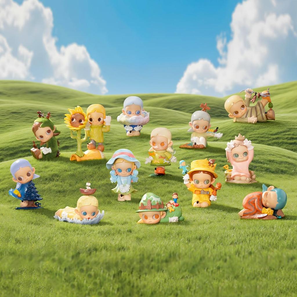 POP MART Zsiga Take It Slow Series Box 12 Pop Mart Gachapon Blind Box Figures Plastic Model Premium Toys PVC Soft Vinyl Original Character Birthday