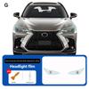 TPU Headlight Film for Lexus NX 250 350 350H 450H   2024 Clear Pre Cut PPF Scratch Car Paint Protection Film Accessories