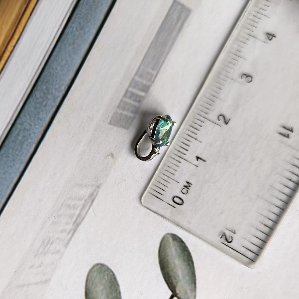 Pendentif en argent avec topaze mystique 0.582ct (2190318)