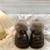 Thick-stitched Snow Boots with Cotton Lining, Women's New Style Retro Shoes, Anti-slip Shoes