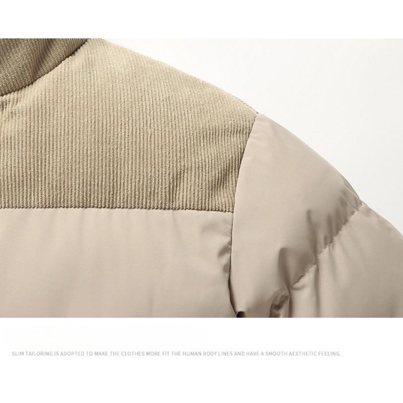 A New Style of Cotton-padded Winter Jacket with Added Fleece and Thickened Warmth