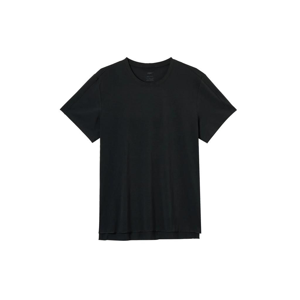 Nike Yoga Dri-FIT Men's CrewNeck Top Black (Unisex) T-Shirts DM7826 010