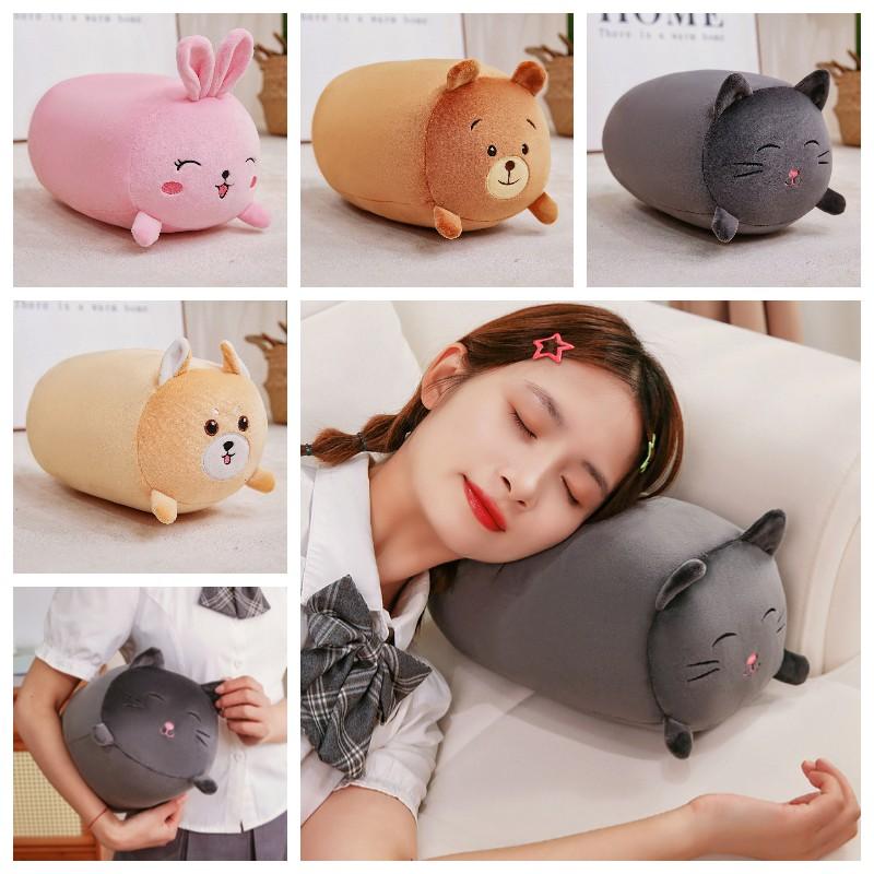 Rabbit Bear Cat Dog Plush Cushion Cartoon Stuffed Toy Home Xmas Gifts Children