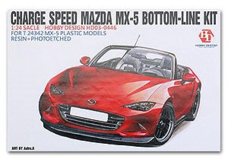 Hobby Design Scale Mazda Charge Speed Detail Up Kit 1/24 MX-5 HD03-0446