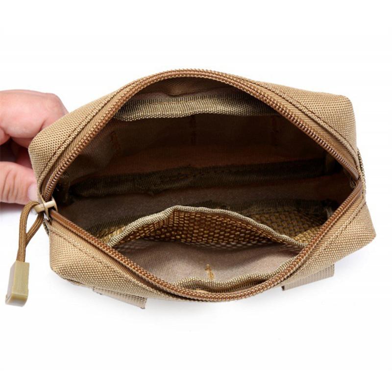 Outdoor Molle Utility EDC Tool Waist Pack Medical First Aid Pouch Phone Holder Case Hunting Bag Survival Gear