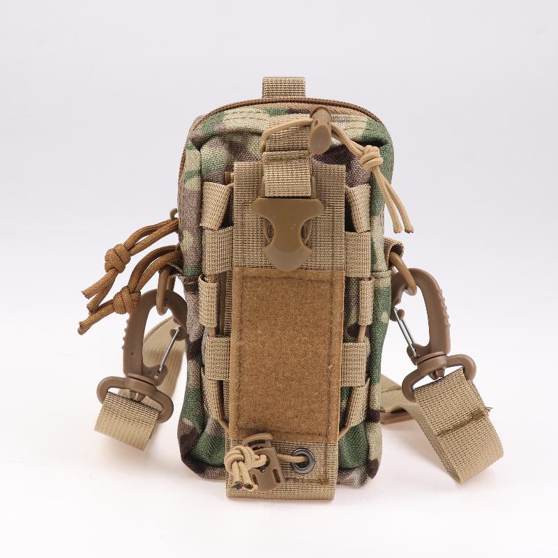 

Сумка-поясна сумка для пляшки з водою, фляги, чайника, носій для спорту на відкритому повітрі, тримач для телефону, органайзер для кемпінгу, пішого туризму різнокольоровий