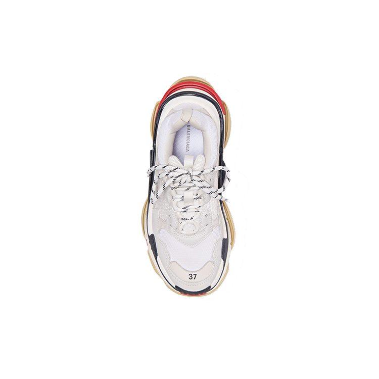 Balenciaga Triple S White Red Women's 524037W09E19000